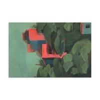 Fluo house Postcard