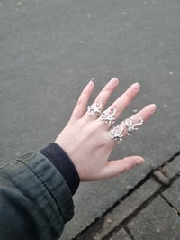 Image 1 of star ornament rings 