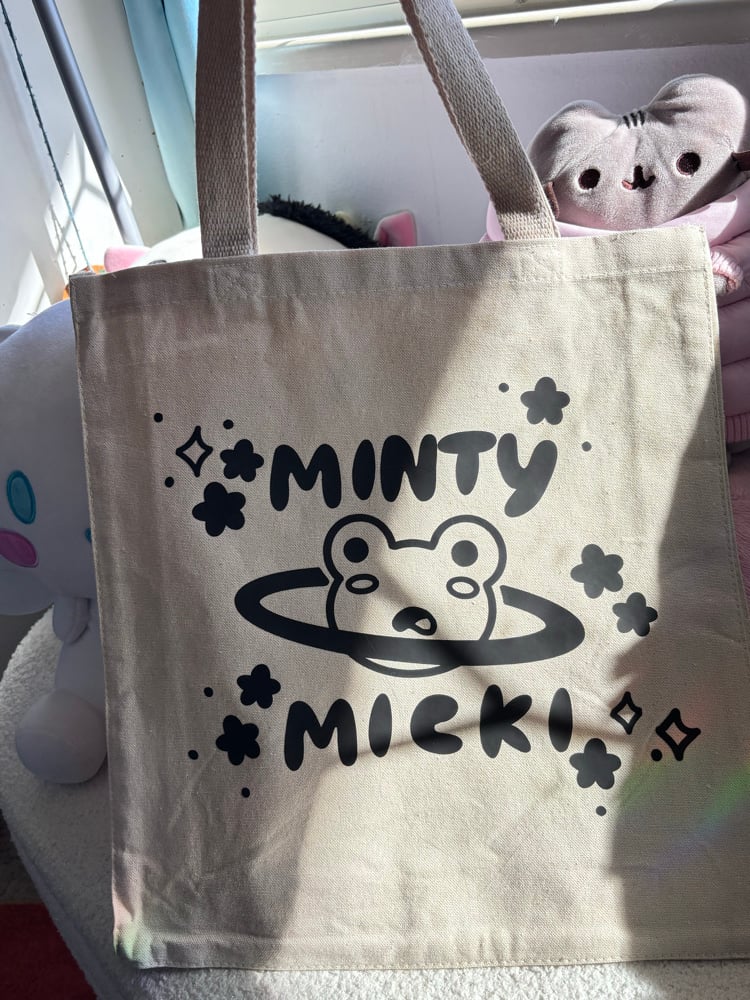 Image of  Medium Size 14" Vinyl Tote Bags