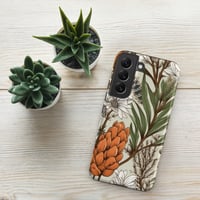 Image 16 of Art Nouveau Inspired Light and Airy Boho Floral Sketch Tough case for Samsung®