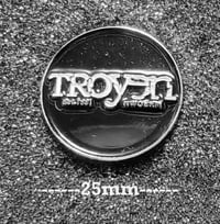 Limited Edition 25mm Enamel Pin Badge (Black)
