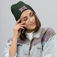 Image 5 of Embroidered Beanie Union Jack