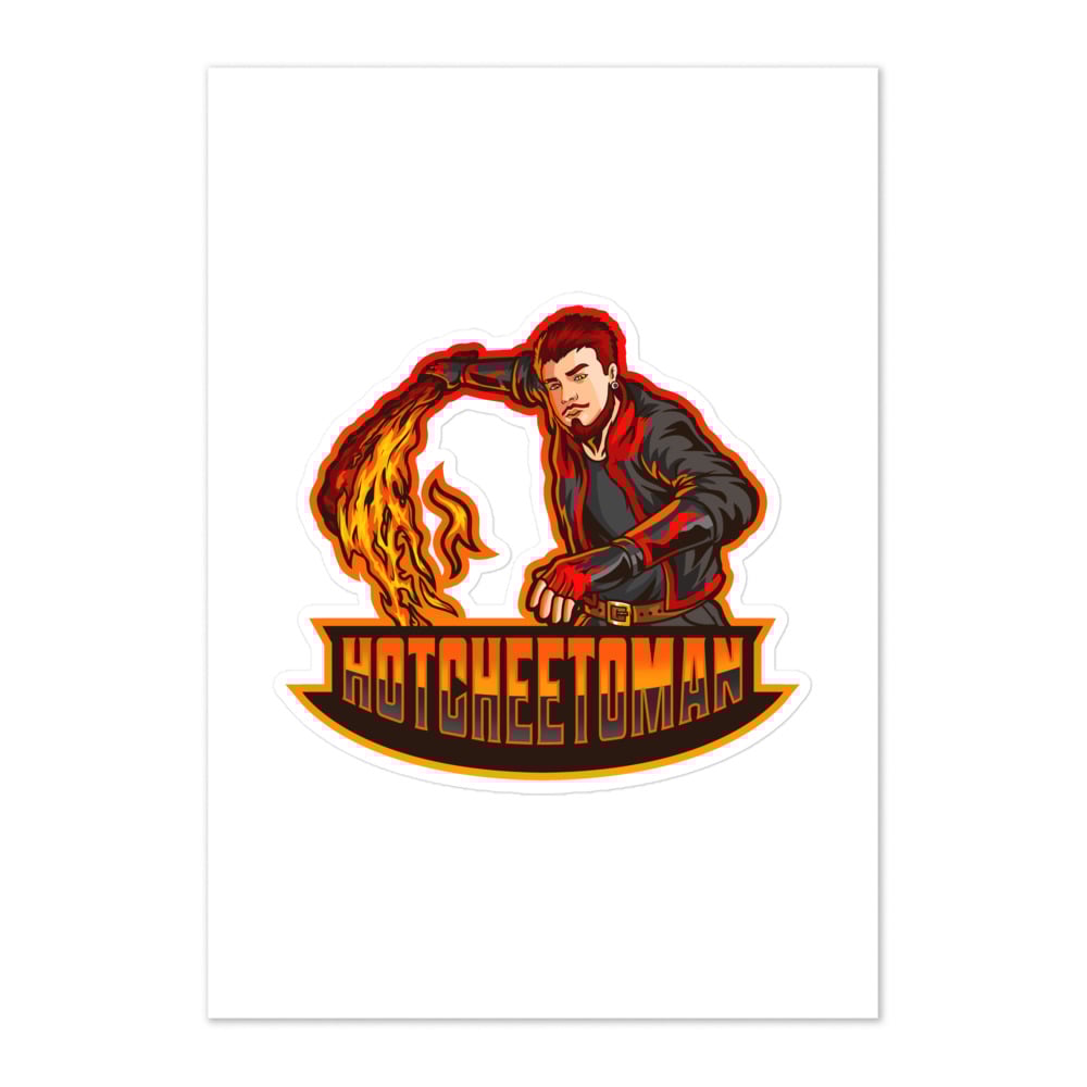 Image of HotCheetoMan's Sticker 