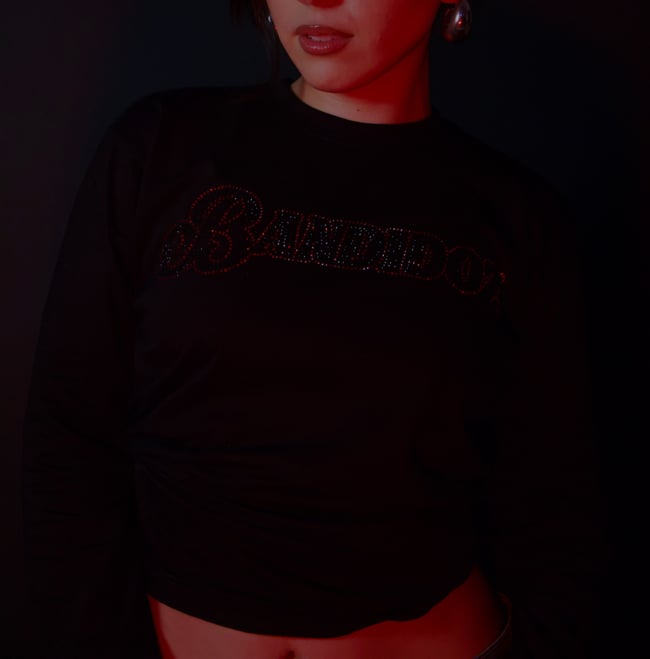 BZ Rhinstone Longsleeve 