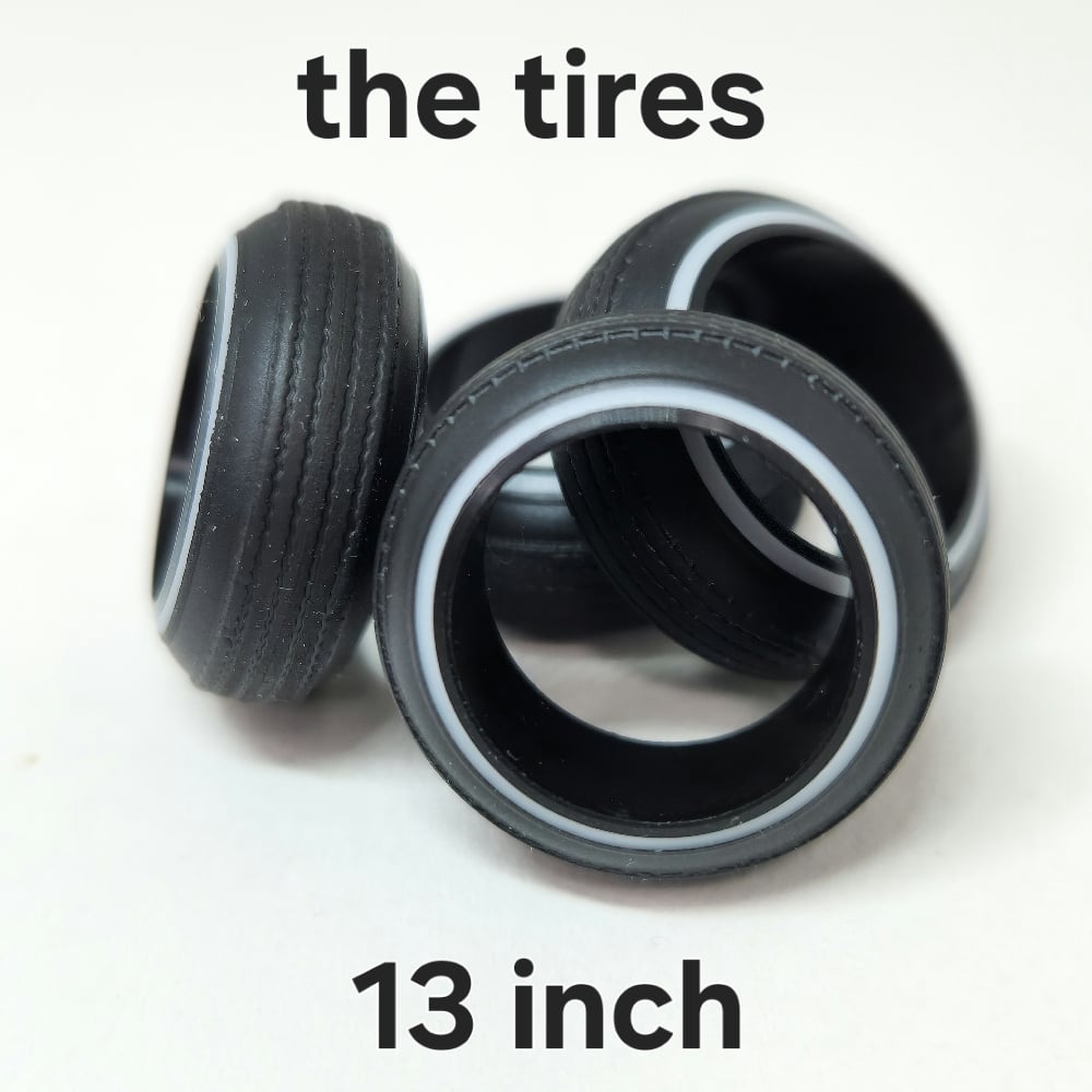 1:25 36 spoke Z's | Lowrider Model Car Parts