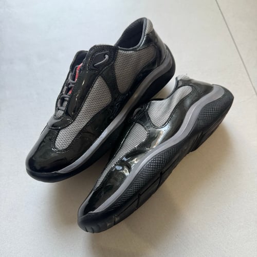 Image of 2000s Dark Green Prada Cups, Size UK 6