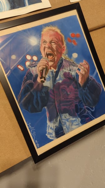 Image of Joseph Silver - RocknRoll Pastel Drawings 