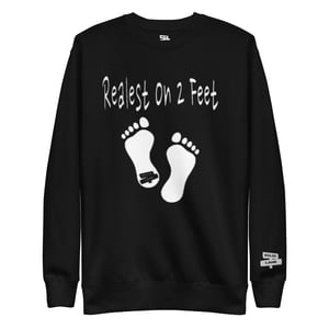 Image of White Realest On 2 Feet Sweater