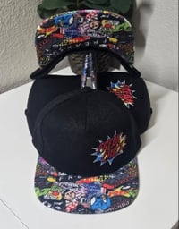 Freaks Check Stickerbomb snapback
