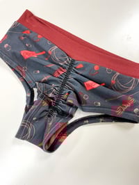 Image 2 of Small BDSM High Rise scrunchybutt Undies READY TO SHIP