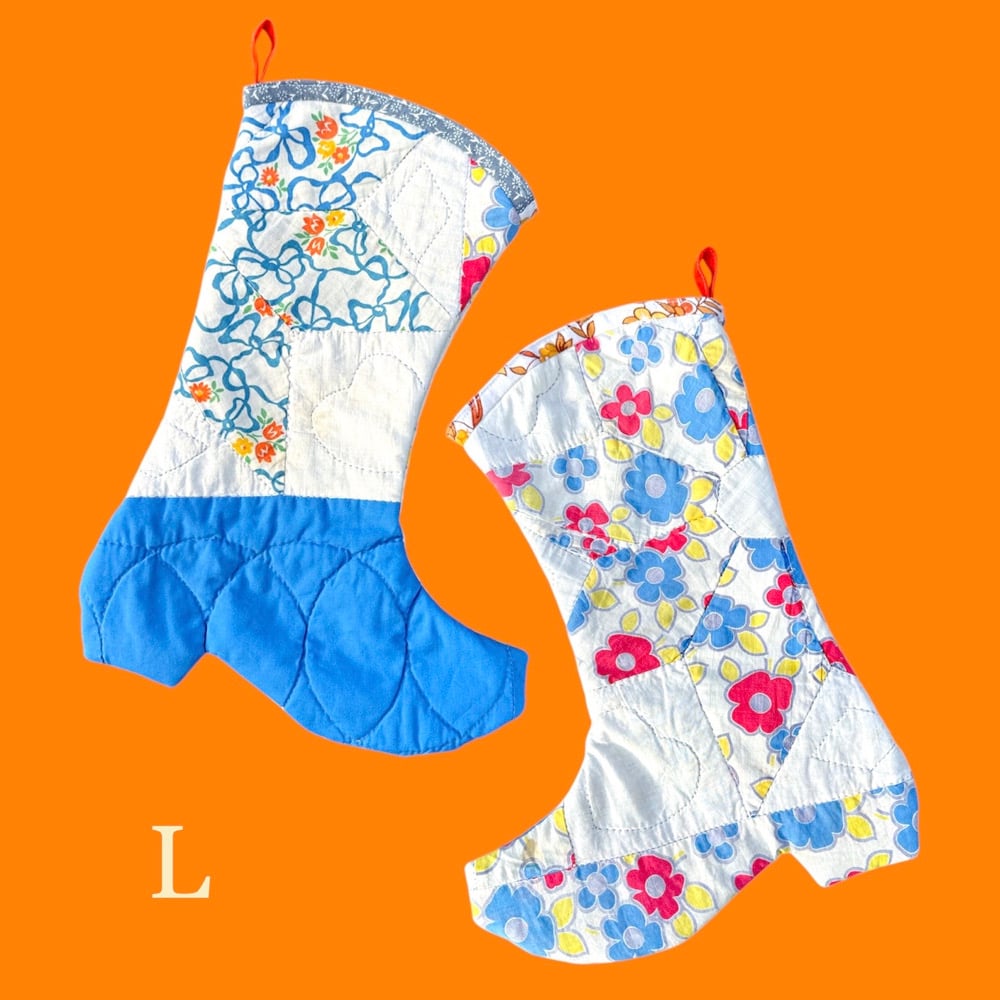 Image of Cowboy Boot Stockings 2