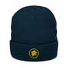 Primal cuffed beanie - Gold logo