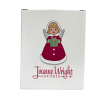 Image 4 of Retro Angel Christmas Tree Ornament