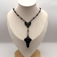 Image 3 of Labradorite & Green Serpentine Persephone Necklace