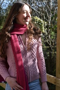 Image 3 of Zip Cardigan - Made in Europe