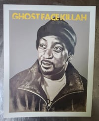 Image 3 of Ghostface Killah print. 8"x10"