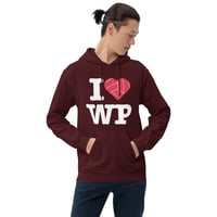 Image 9 of I Love Water Polo Hoodie Dark Colors - Adult