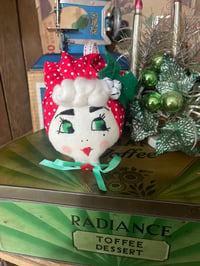 Image 1 of Holly Dolly Dangle Christmas Decoration 3