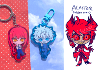 Image 2 of FOLLOW ME EYE ANIME CHARMS (the OG) [PREORDER] 