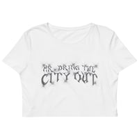 Image 2 of Mr. Bring the City Out "Chrome" Crop Top