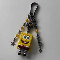 Image 2 of Sponges Should Square Up Keychain