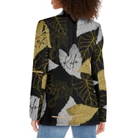 Image 2 of Women's Black Kalo Print Casual Blazer