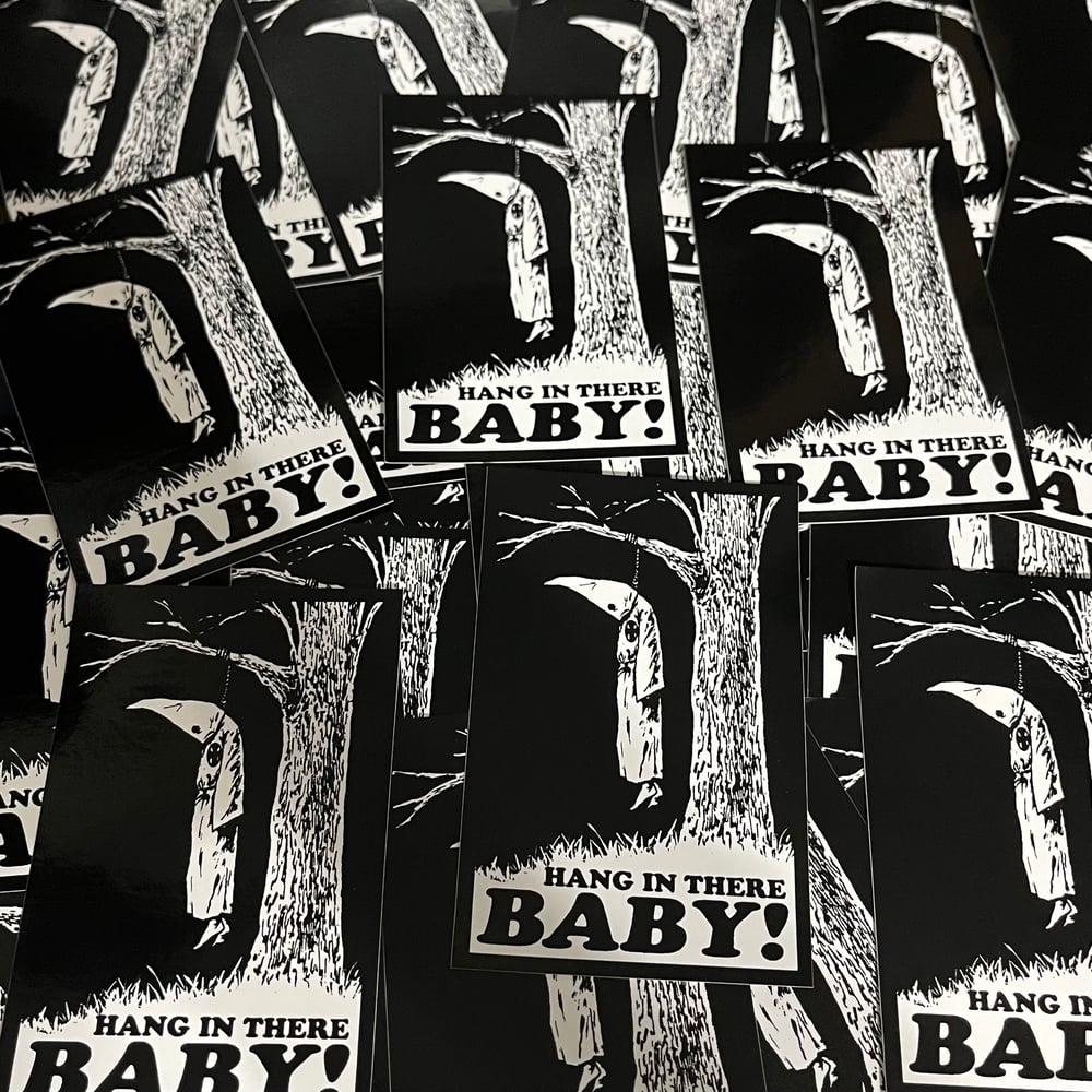 Image of Hang In There Baby "Sticker"