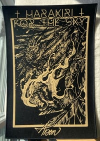 Image 2 of Harakiri For The Sky - Arson BACKPATCH