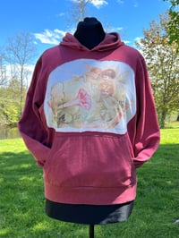 Image 3 of Large Rosy Fairy Cutout Hoodie