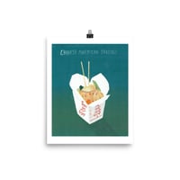 Image 2 of CHINESE AMERICAN TAKEOUT POSTER