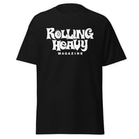 Image 1 of ROLLING HEAVY MAGAZINE ( Classic  ) LOGO SHIRT 