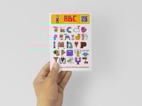 Image 3 of ABC ALPHABET STICKER PACK