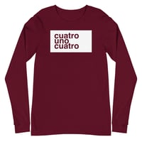Image 5 of CUATRO UNO CUATRO Unisex Long Sleeve Tee