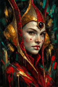 Image 3 of Queen Amidala Prints paper and canvas 