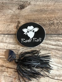 Bandit Black 3/8 oz Chatterbait 