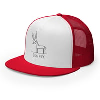 Image 10 of donkey Trucker Cap 