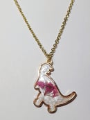 Image 1 of Dino Flower Necklace 
