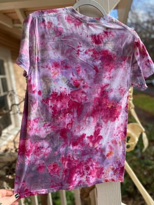 Image of SMALL Live Fast Eat Trash Tie Dye Shirt 2