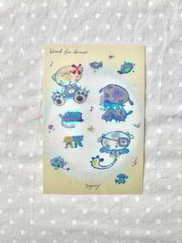 Image 2 of blood for dinner - sticker sheet 
