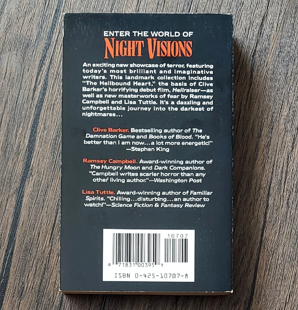 Night Visions – The Hellbound Heart, edited by George R.R. Martin