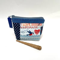 Image 5 of Bird & Heart Pouch