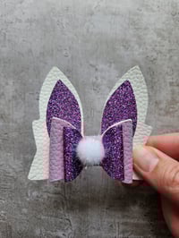 Image 9 of Glitter Bunny Hair Bow