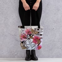 Image 5 of Hiding Eyes Tote 
