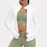 Image 2 of White Lifestyle Full Zip