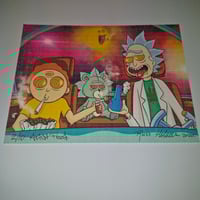 Rick and morty A/P blotter sheet