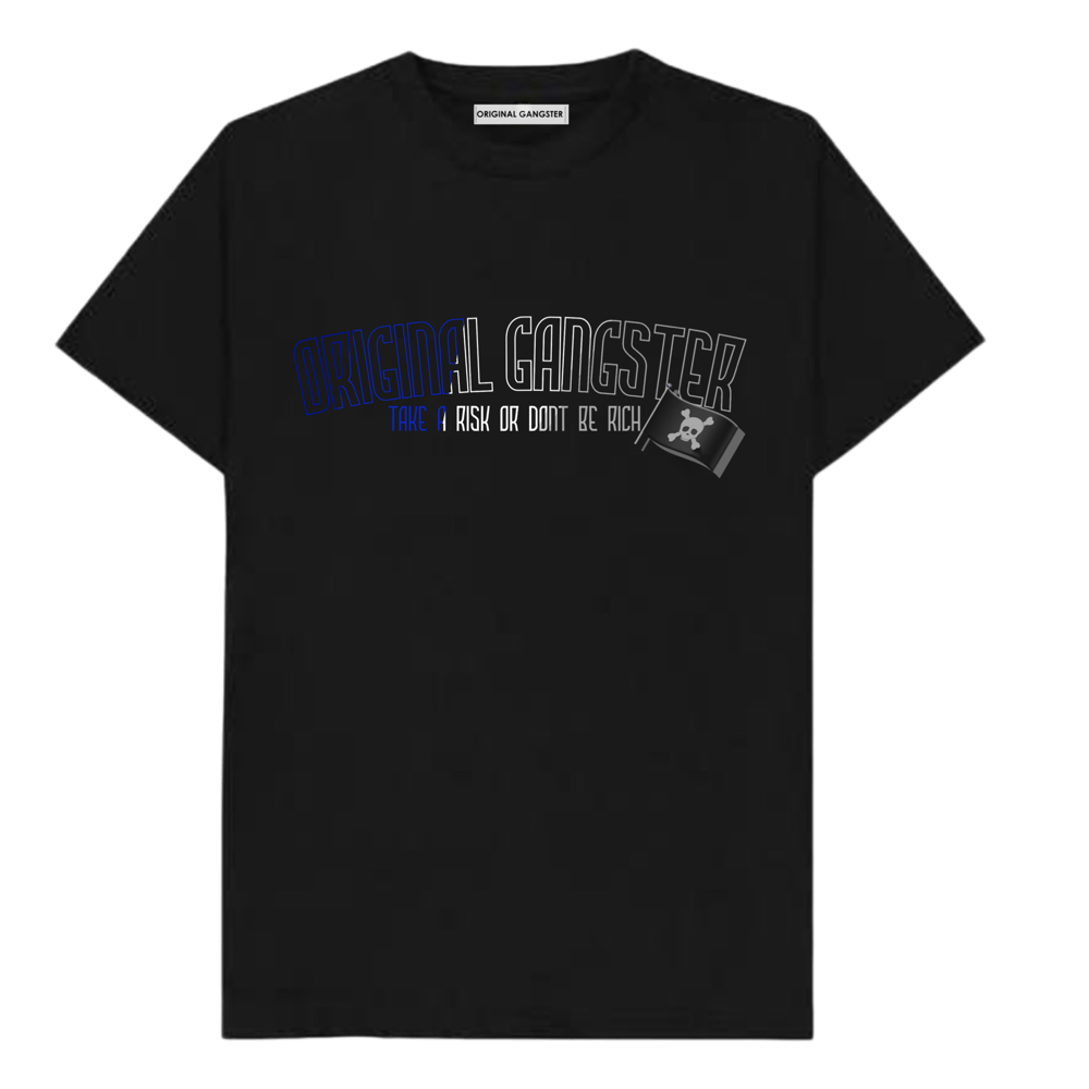 Hustler! Royal Blue Colourway T Shirt | OGCLOTHINGUK