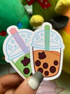 Boba Bunnies Vinyl Stickers