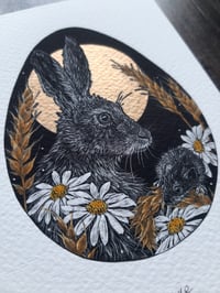 Image 3 of Harvest Hare ~ Limited Edition Print