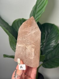 Image 2 of ROSE GOLD RUTILE IN QUARTZ TOWER A