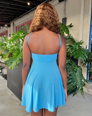 Image of Cloe Dress in Bayside Blue